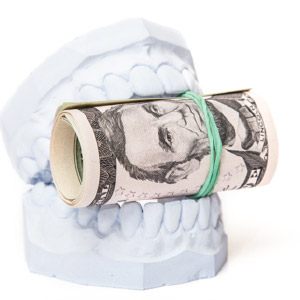 dental mold and money