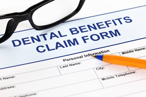 Dental benefit claim form
